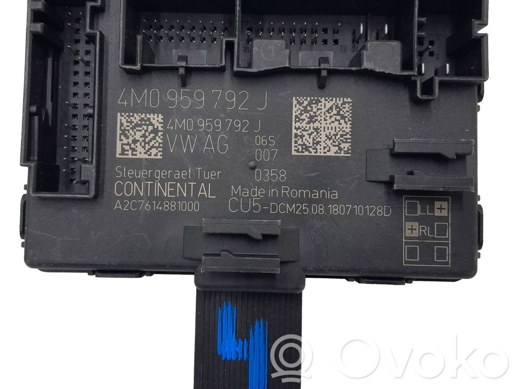 Door control unit/module   4M0959792J