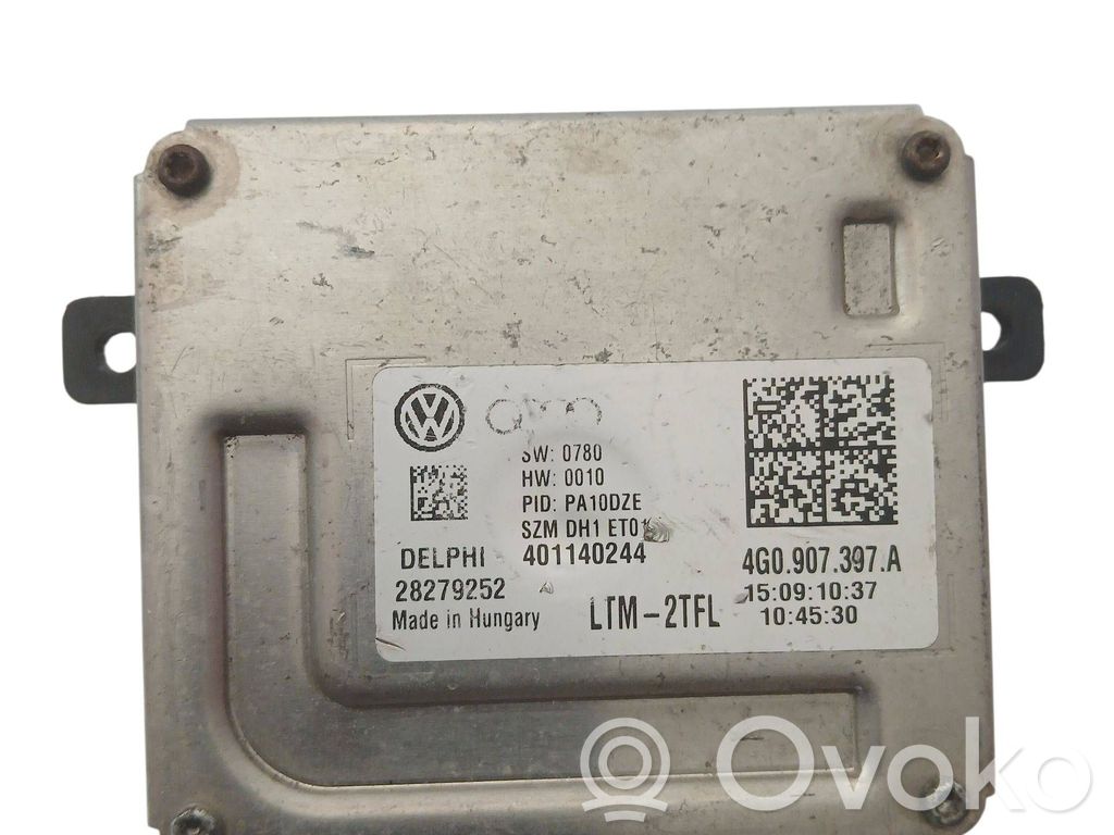 Audi A6 S6 C7 4G Sterownik / moduł świateł Xenon 