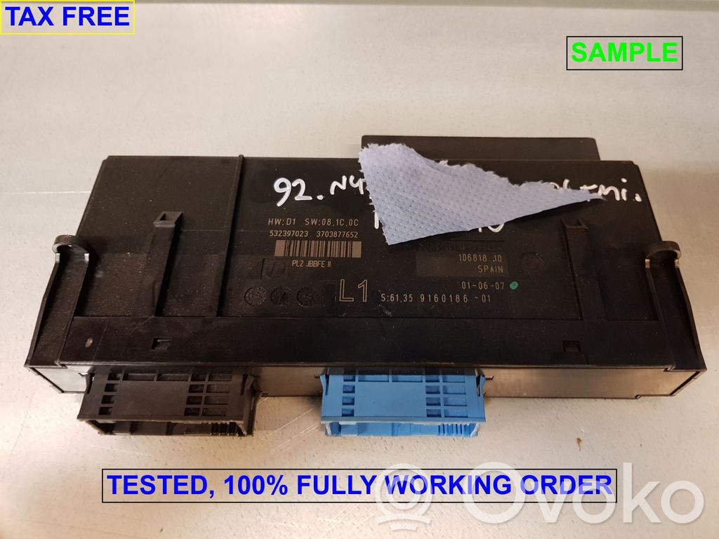 BMW 3 E90 E91 Other control units/modules 