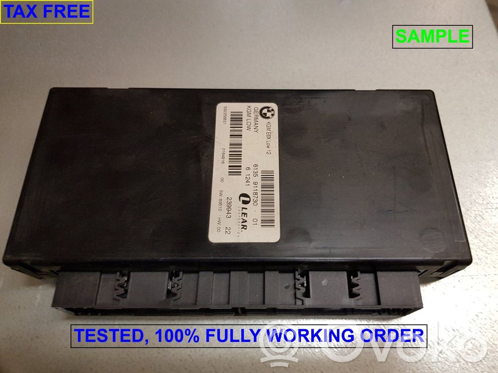 BMW 5 E60 E61 Central body control module 