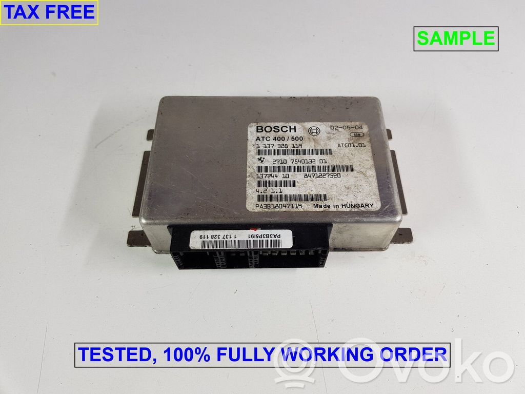 BMW X5 E53 Transfer box differential control unit 