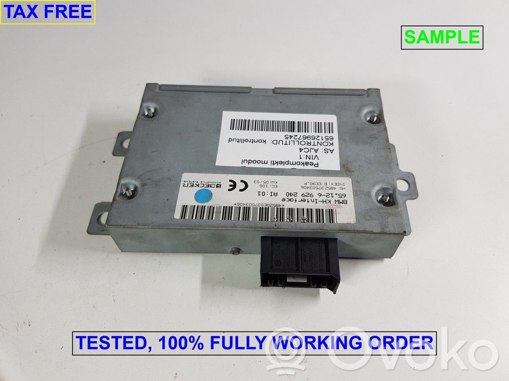 BMW 7 E65 E66 Phone control unit/module 