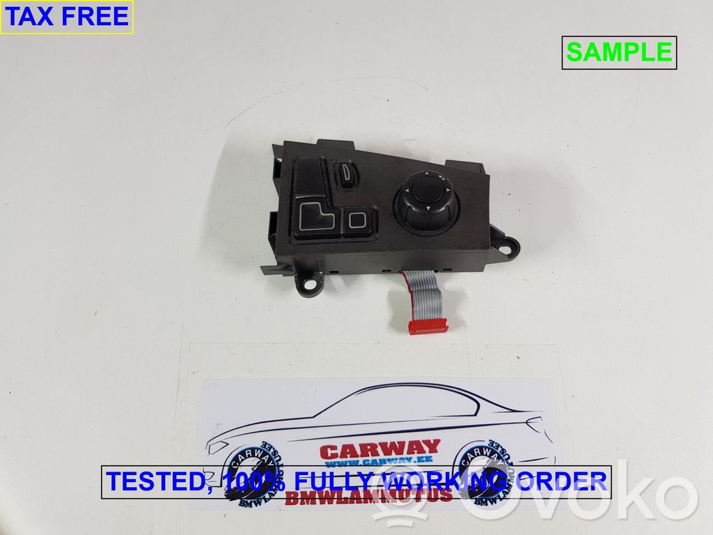 BMW 7 E65 E66 Seat control switch 