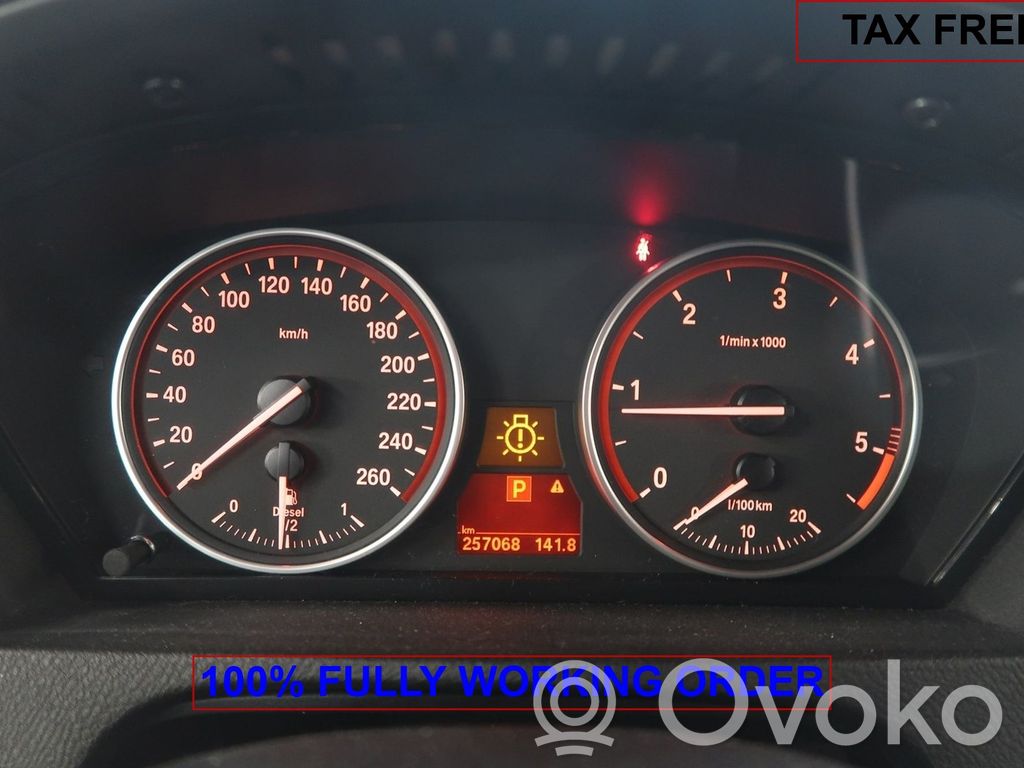 BMW X5 E70 Speedometer (instrument cluster) 