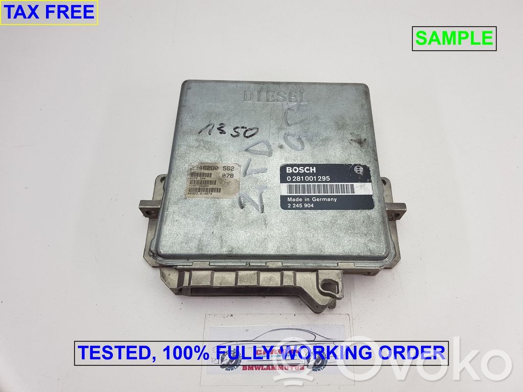 BMW 5 E34 Engine control unit/module 