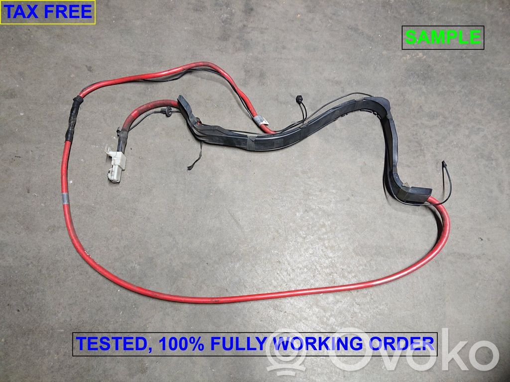 BMW 5 E60 E61 Positive cable (battery) 