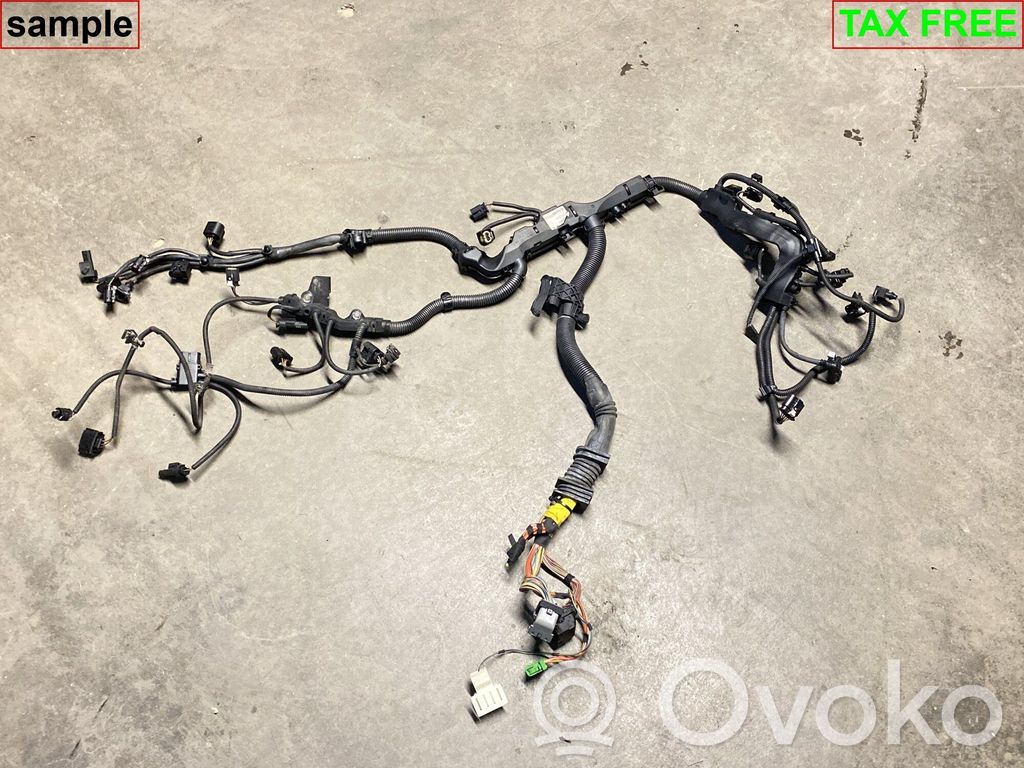 BMW X6 E71 Engine installation wiring loom 