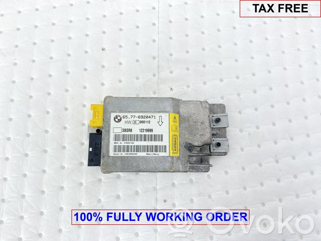 BMW 7 E65 E66 Fuel injection pump control unit/module 