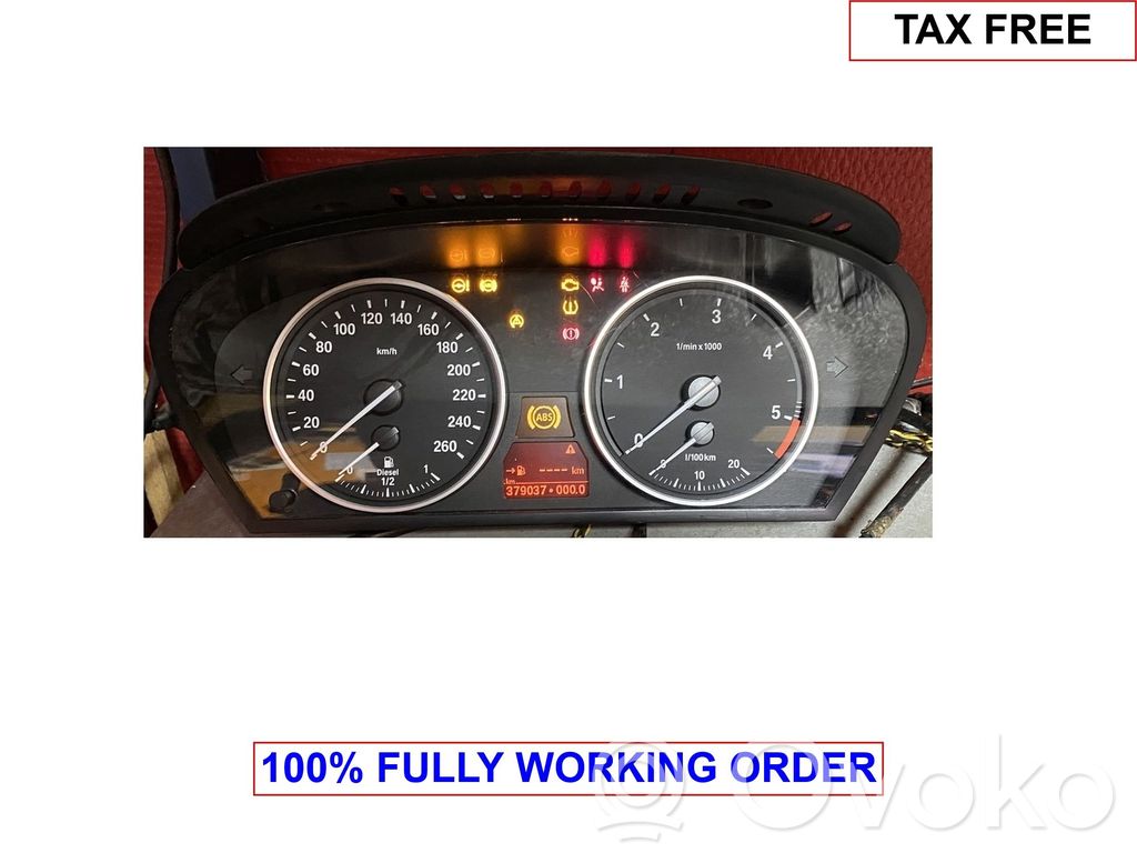 BMW 5 E60 E61 Speedometer (instrument cluster) 