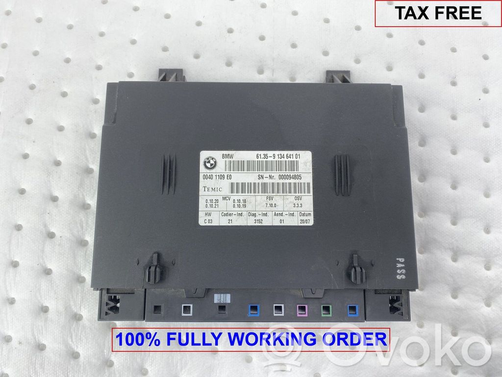 BMW 5 E60 E61 Seat control module 