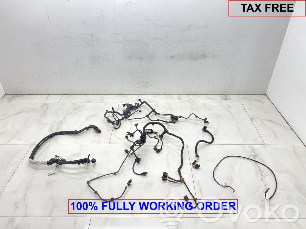 BMW 3 F30 F35 F31 Проводка двигателя 