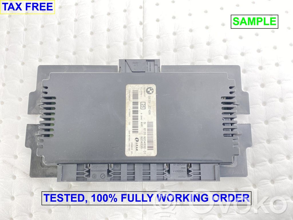 BMW 3 E90 E91 Central body control module 