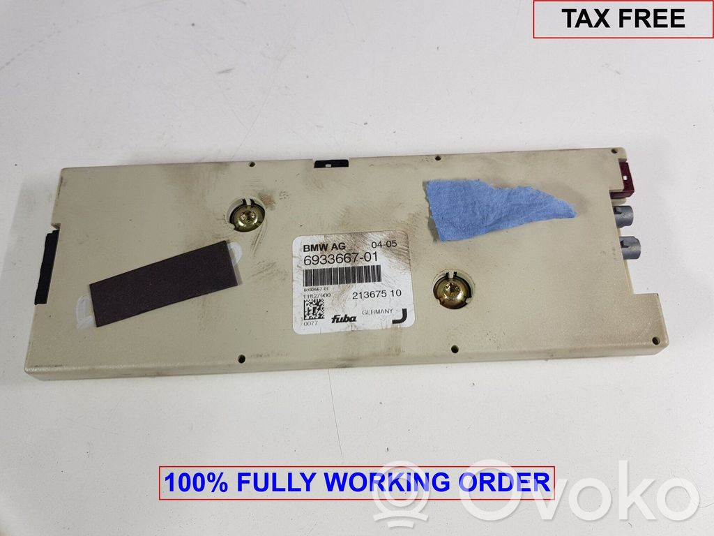 BMW 7 E65 E66 Antenos stiprintuvas 