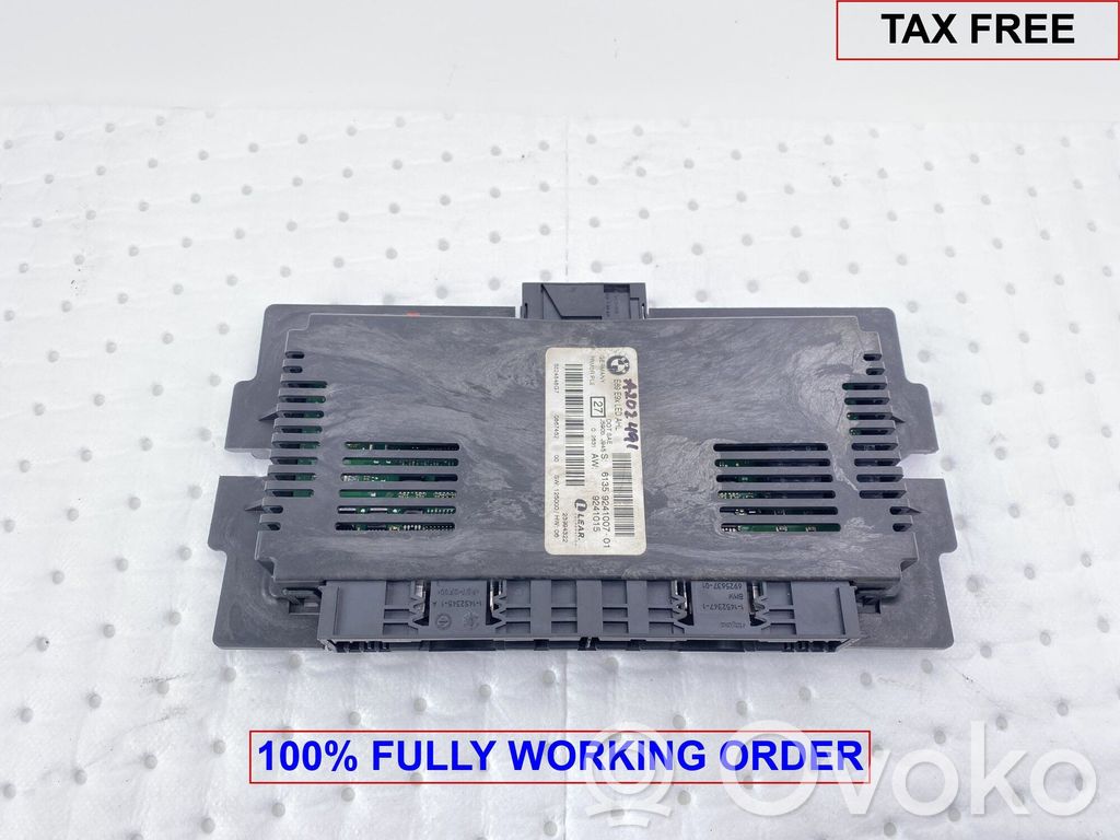 Central body control module   6827064,61359241007,61356827064,6977724,6987999,9128184,9146058,9153779,9159808,9166708,9187559,9204536,9220137,9224598,9230445,9240533,9241007,9241008,9249086,9263803,9286887,9308371,9340339,9383050,9390491