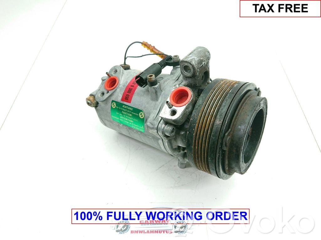 Air conditioning (A/C) compressor (pump)   8386650,8386650,64528386650,6901206,6905643,8386650,9145353,9182796
