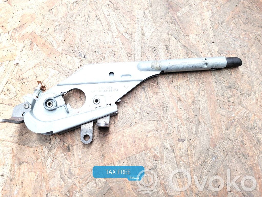 BMW 5 E39 Frein à main / assemblage du levier 