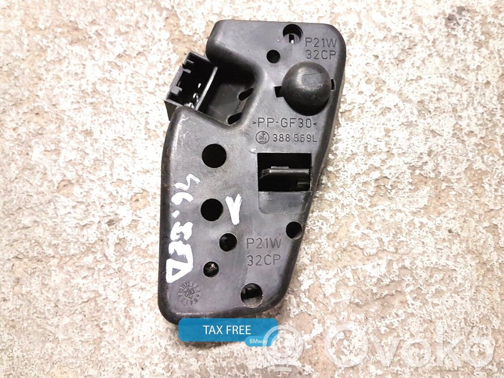BMW 3 E46 Aizmugures spuldzes vāka turētājs 