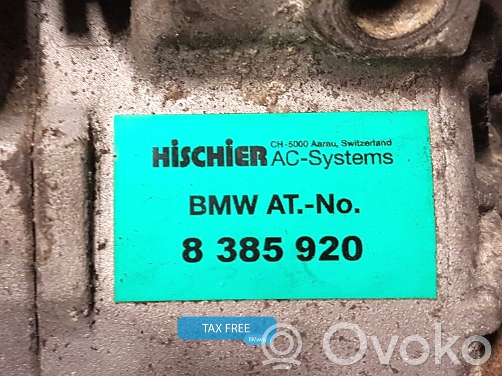 BMW 7 E38 Air conditioning (A/C) compressor (pump) 