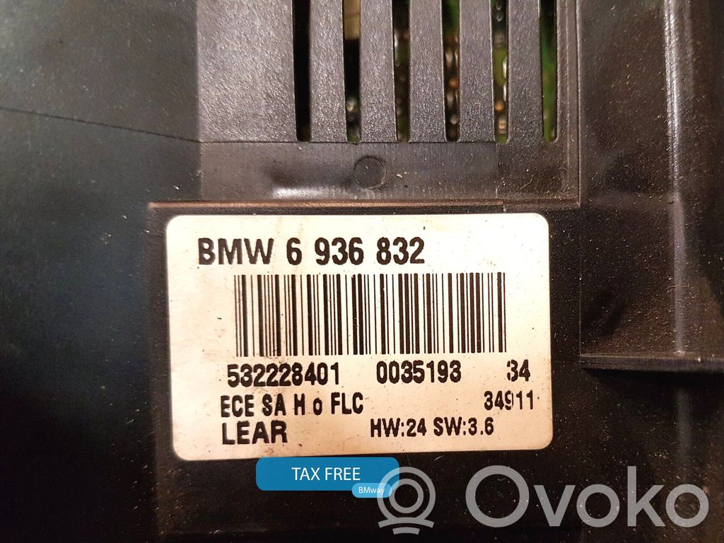 BMW 3 E46 Interrupteur d’éclairage 