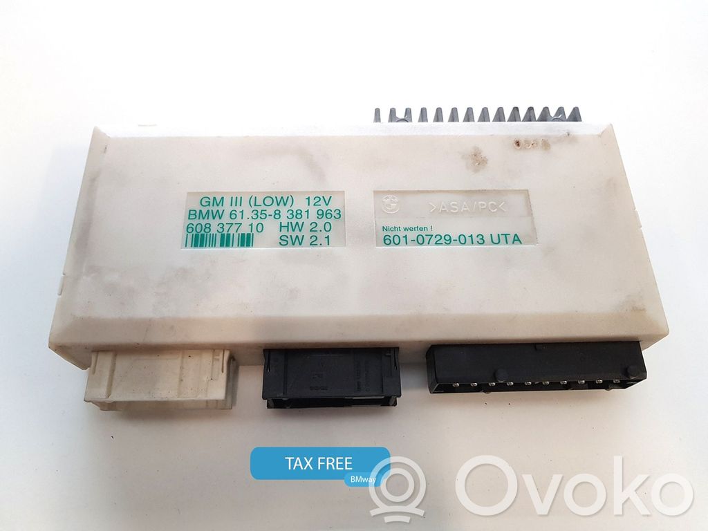 BMW 7 E38 Central body control module 
