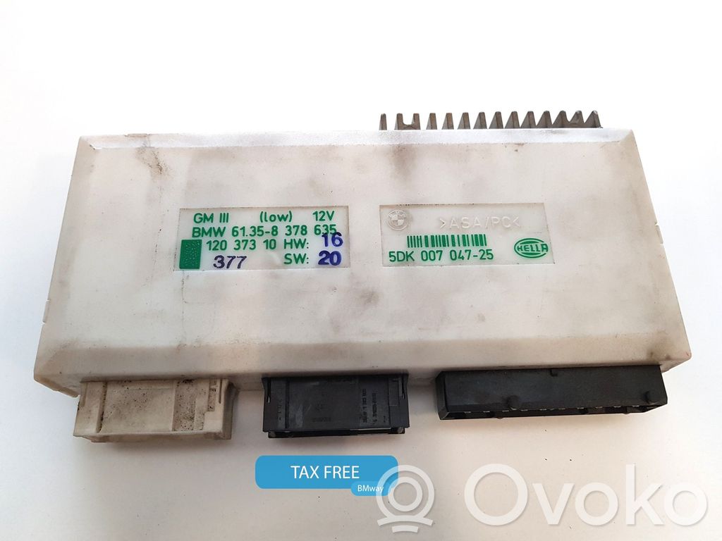 BMW 7 E38 Central body control module 
