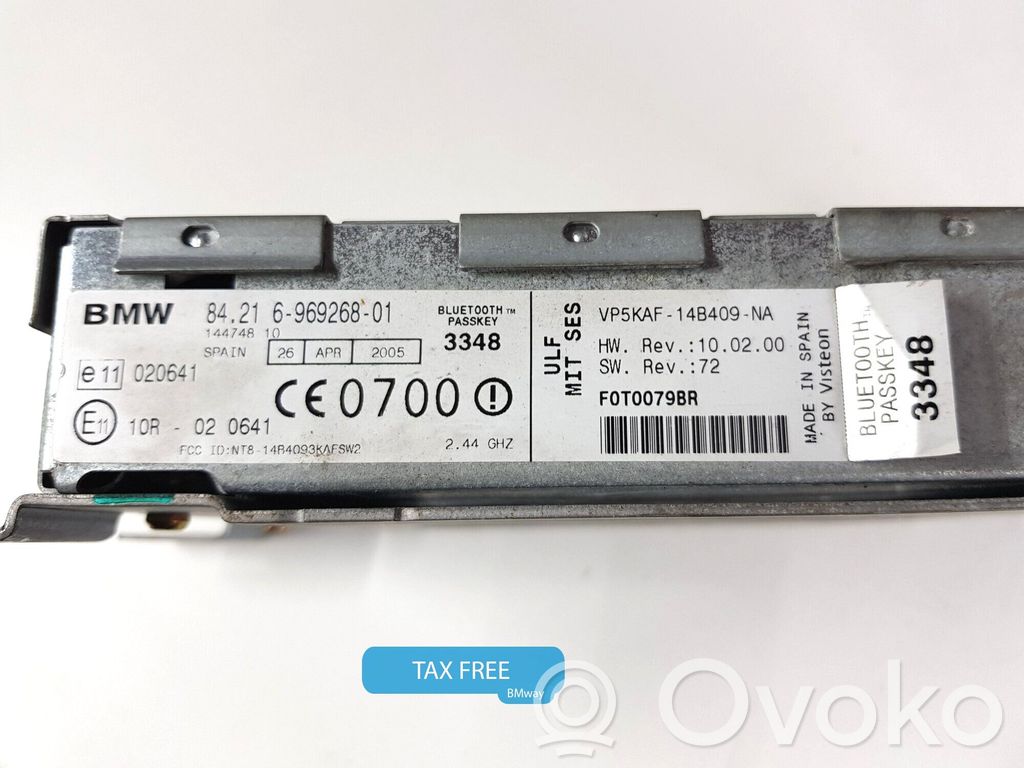 BMW 5 E39 Bluetoothin ohjainlaite/moduuli 