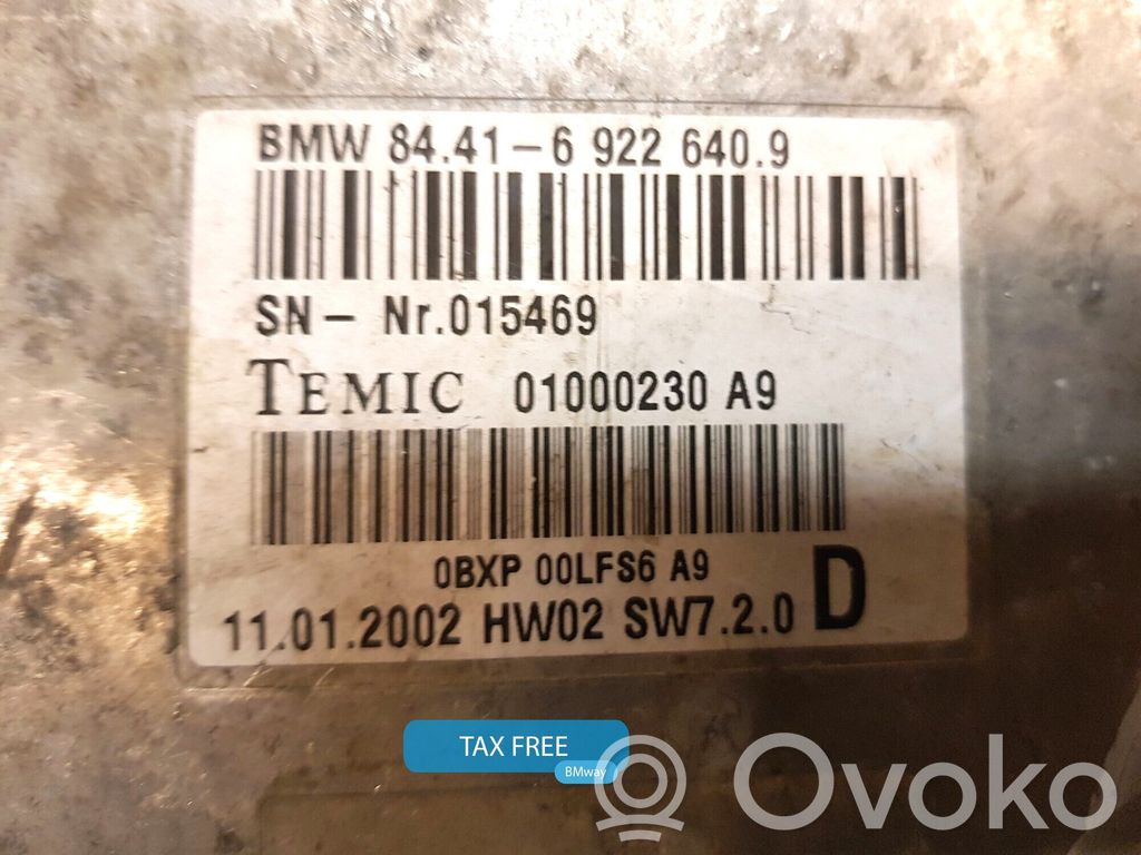 BMW 7 E65 E66 Moduł / Sterownik telefonu 