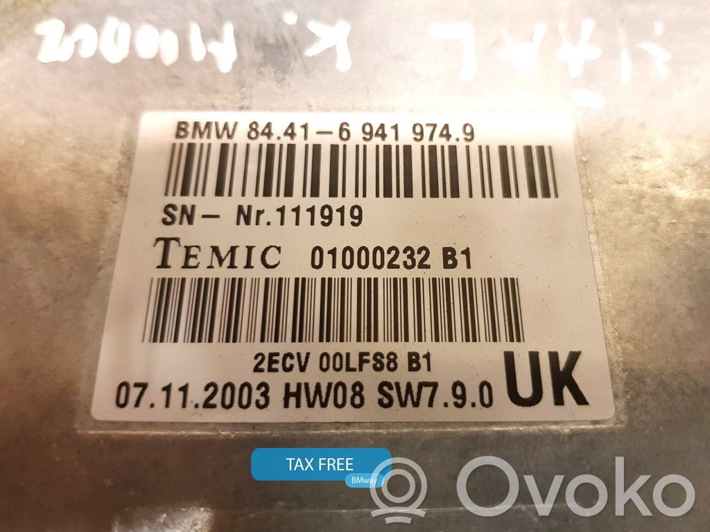 BMW 7 E65 E66 Voice control module 