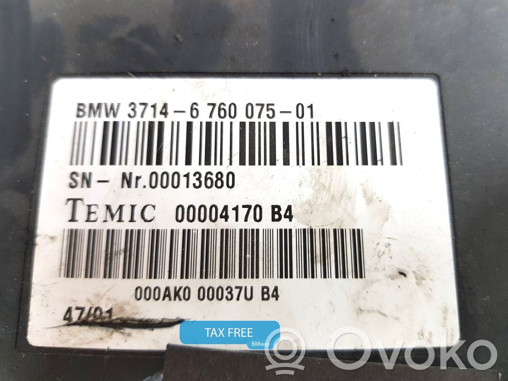Module de commande suspension   6760075,6760075,37146760075,6759600,6760075,6761016,6762208,6765456,6766677,6768383,6769964,6771264,6773532,6776655,6778541,6780590,6783986,6786139