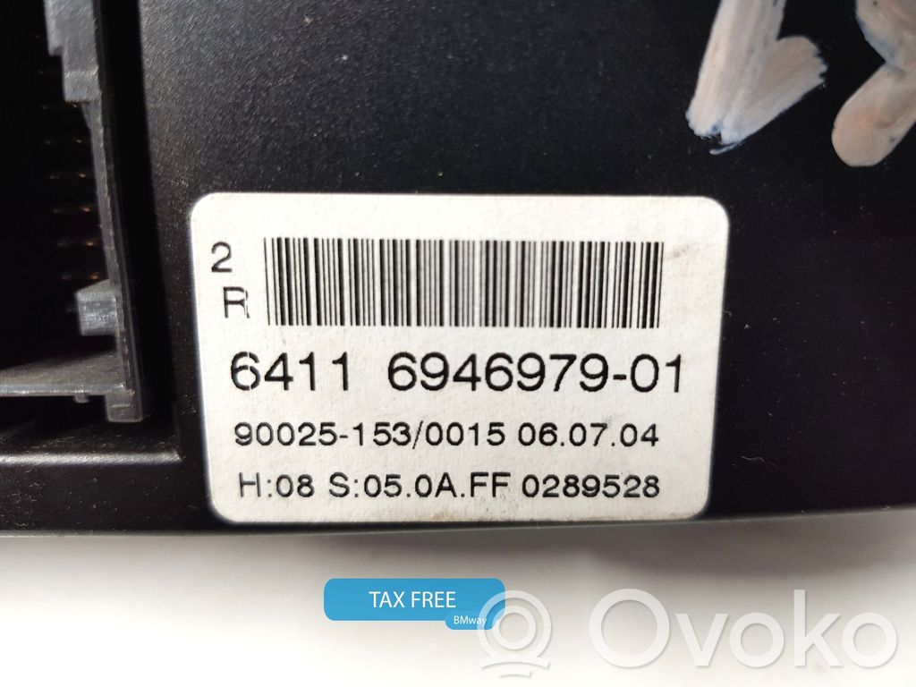 BMW 5 E60 E61 Panel klimatyzacji 