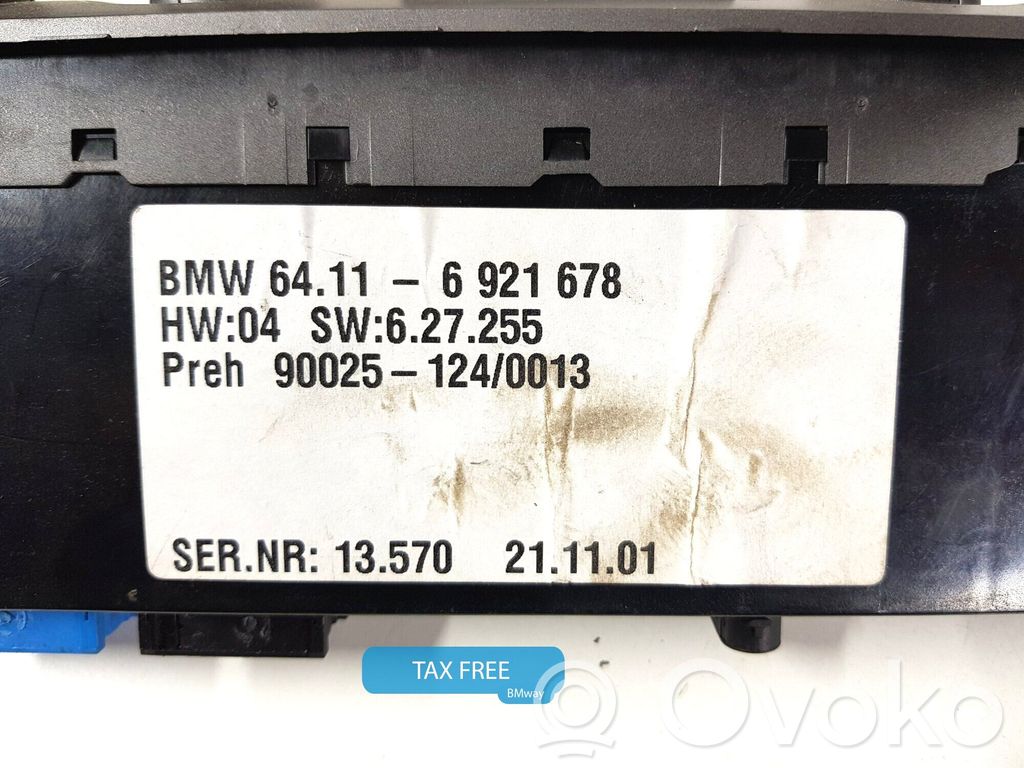 BMW 7 E65 E66 Panel klimatyzacji 