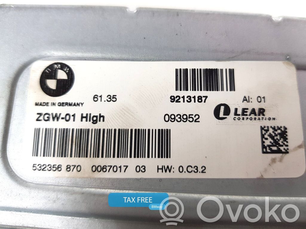 BMW 7 F01 F02 F03 F04 Moduł sterowania Gateway 