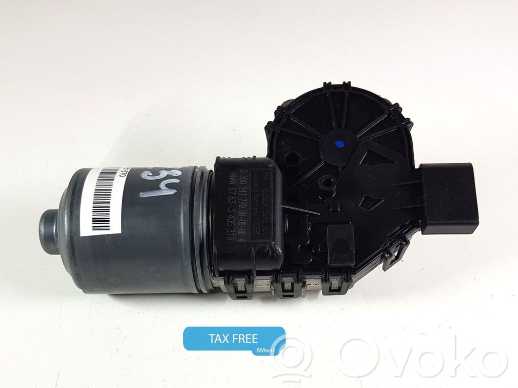 BMW X3 E83 Motor del limpiaparabrisas 