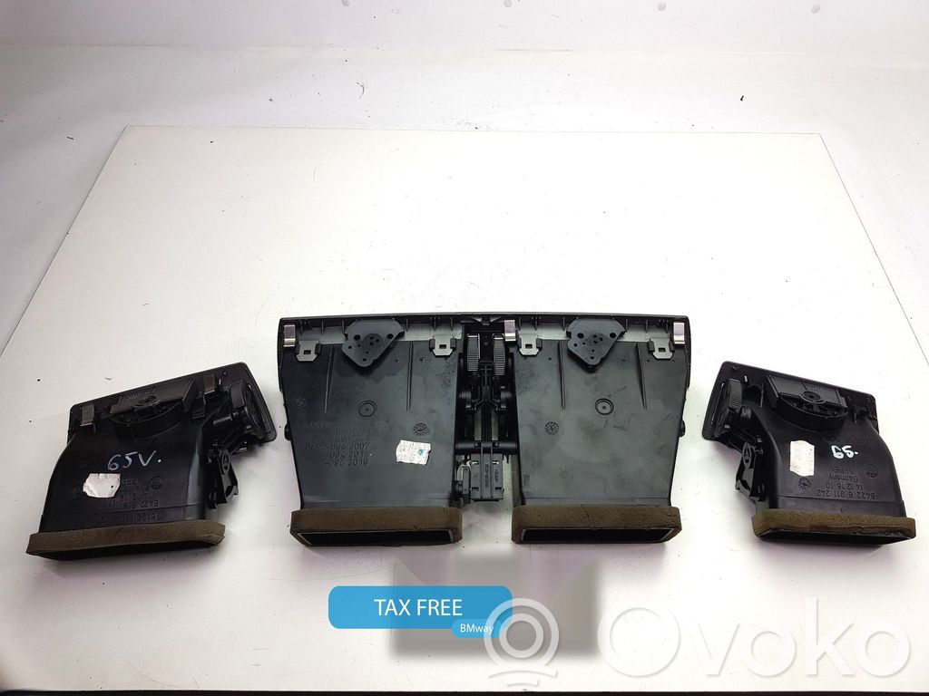 BMW 7 E65 E66 Luftausströmer Lüftungsdüse Luftdüse Mitte 