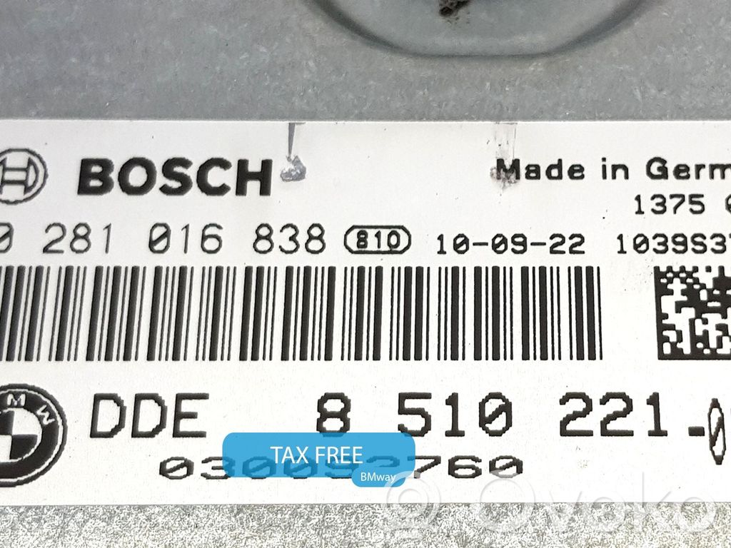 Motorsteuergerät/-modul   8510221,8510221,13618510221,7823513,7823973,8506086,8506377,8506444,8507136,8510221