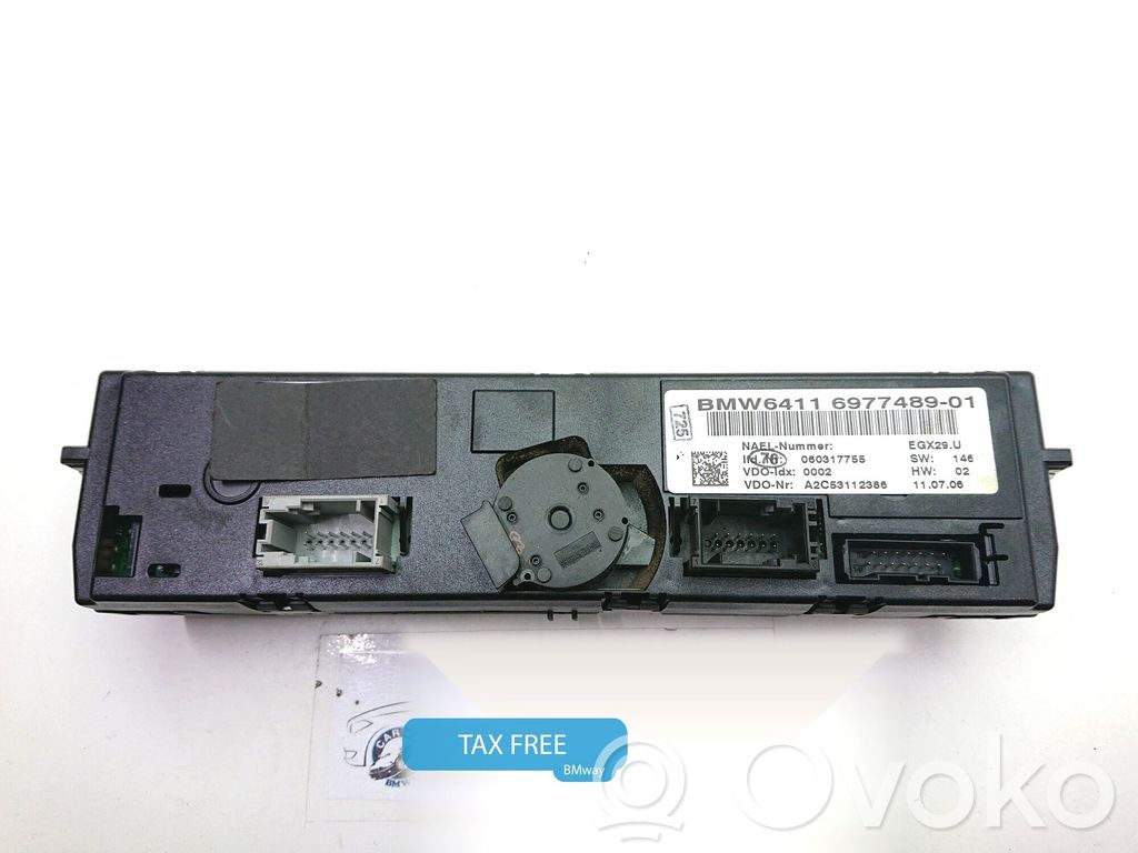 BMW 3 E92 E93 Panel klimatyzacji 