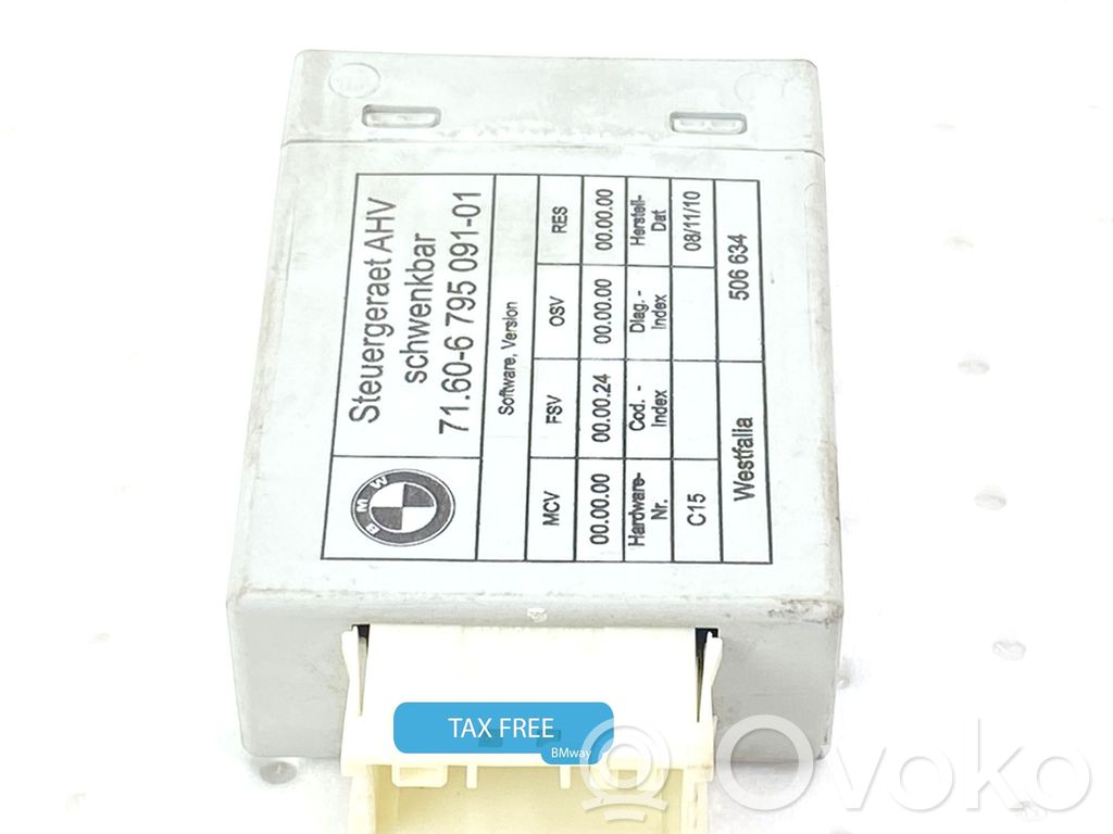 BMW 3 E90 E91 Unitate/modul de comandă remorcă cu bară de tractare 