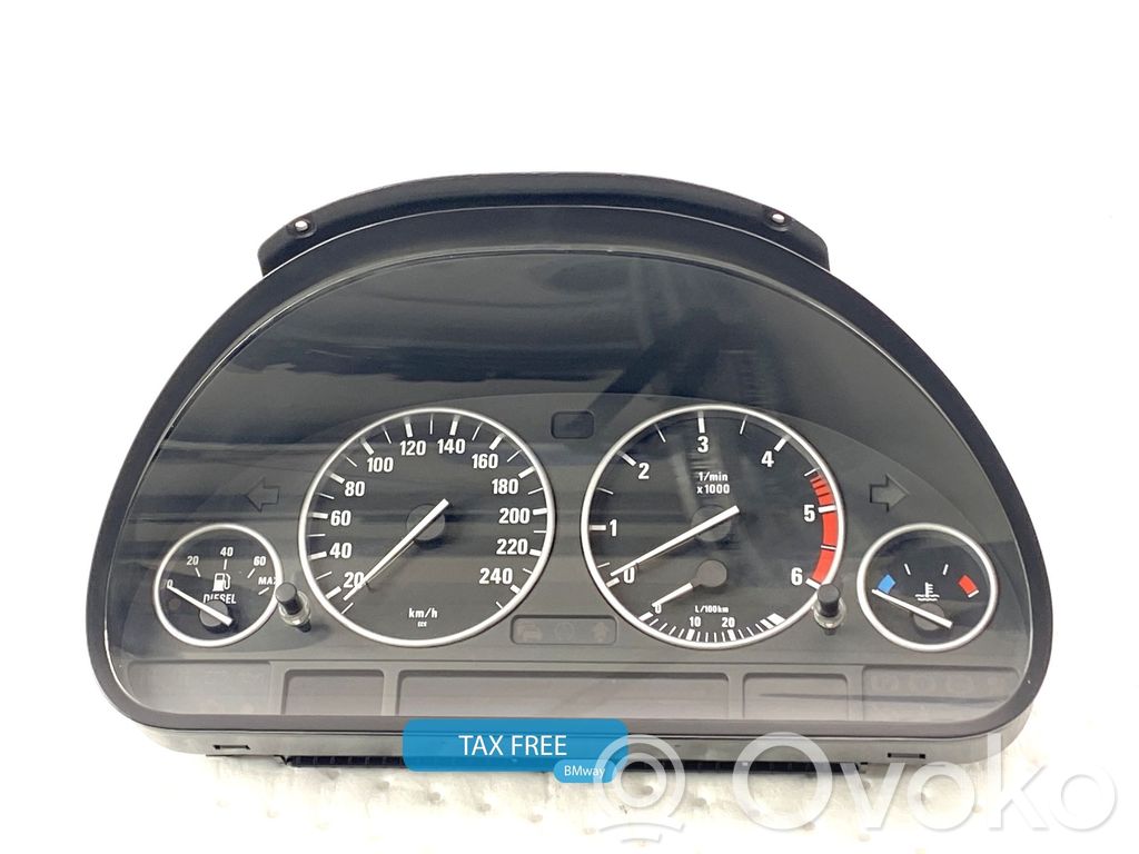 BMW X5 E53 Speedometer (instrument cluster) 