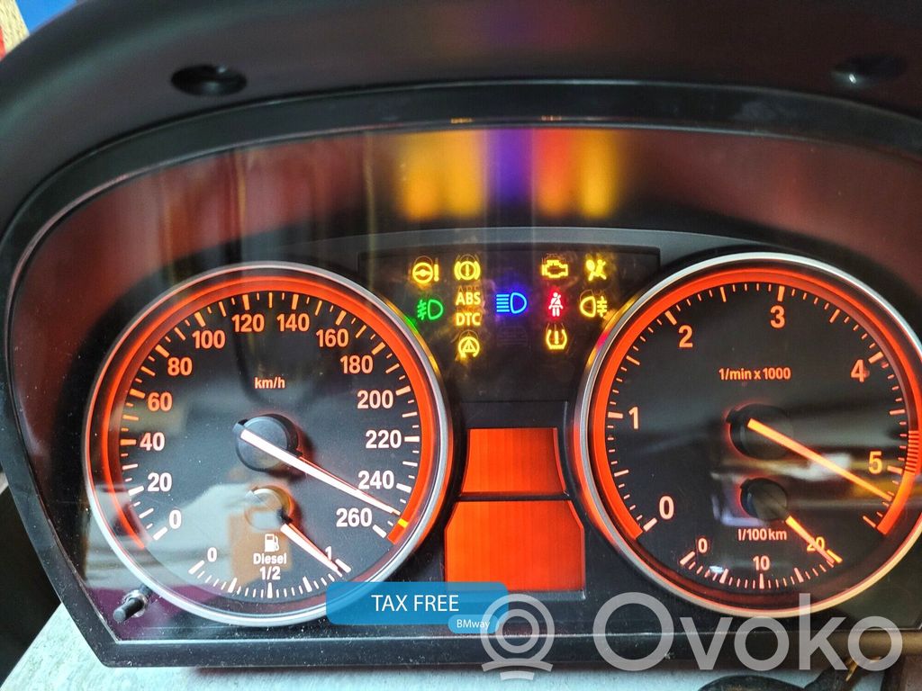 BMW 3 E90 E91 Licznik / Prędkościomierz 