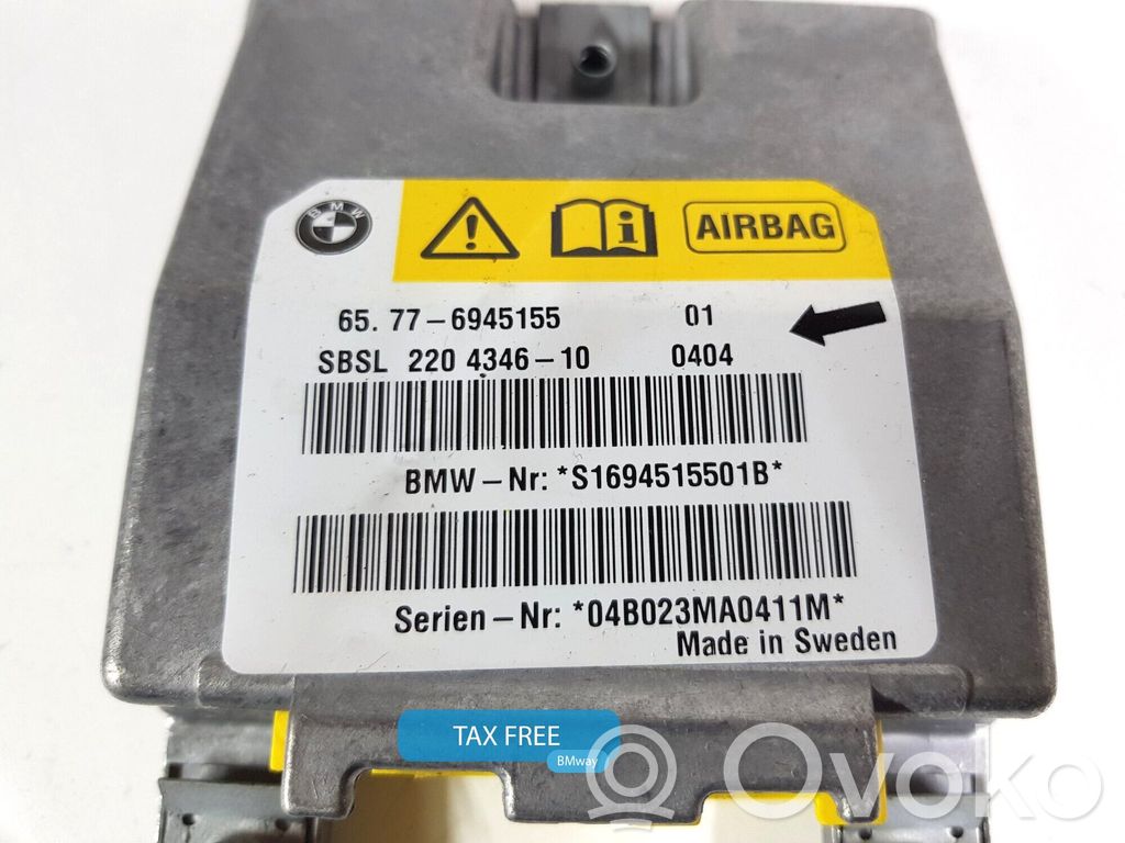 Airbagsteuergerät   6945155,6945155,65776945155,6936029,6936183,6937695,6939737,6940297,6942099,6945155,6953007,6962885,6974364