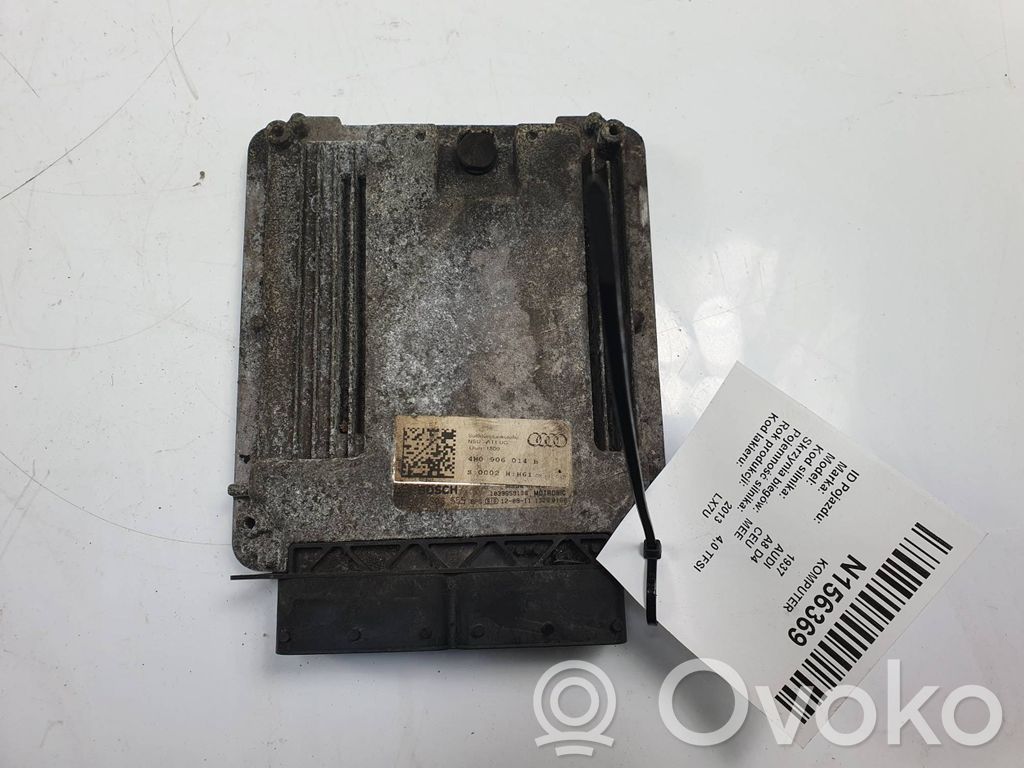 Audi A8 S8 D4 4H Engine control unit/module 