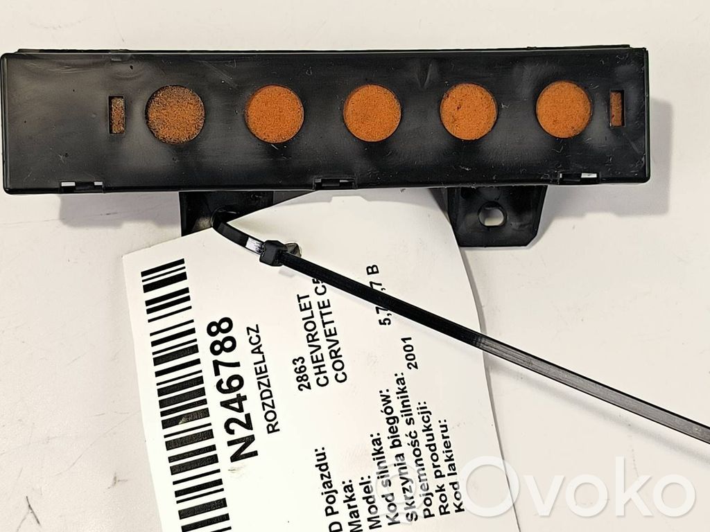 Chevrolet Corvette C5 Air conditioner control unit module 