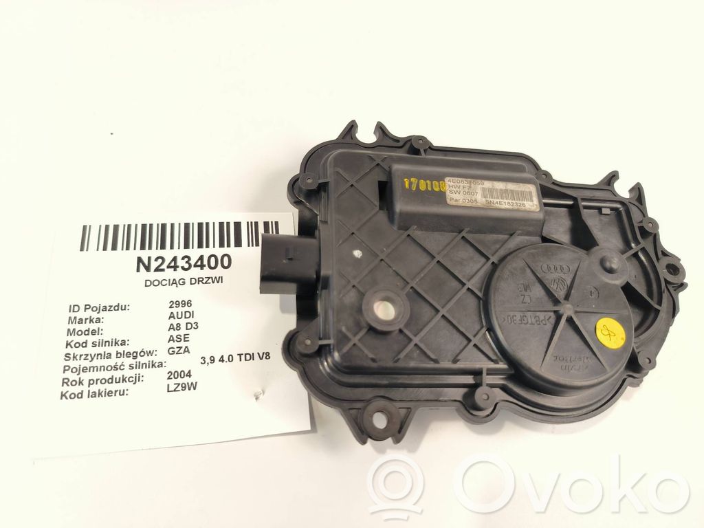 Front door soft close latching motor   4E0837059,SN4E182326,SV0607