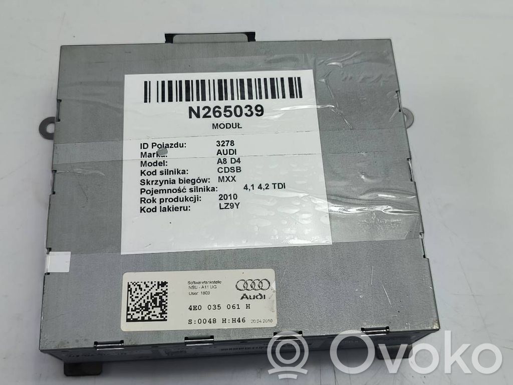Audi A8 S8 D4 4H Radio / CD/DVD atskaņotājs / navigācija 