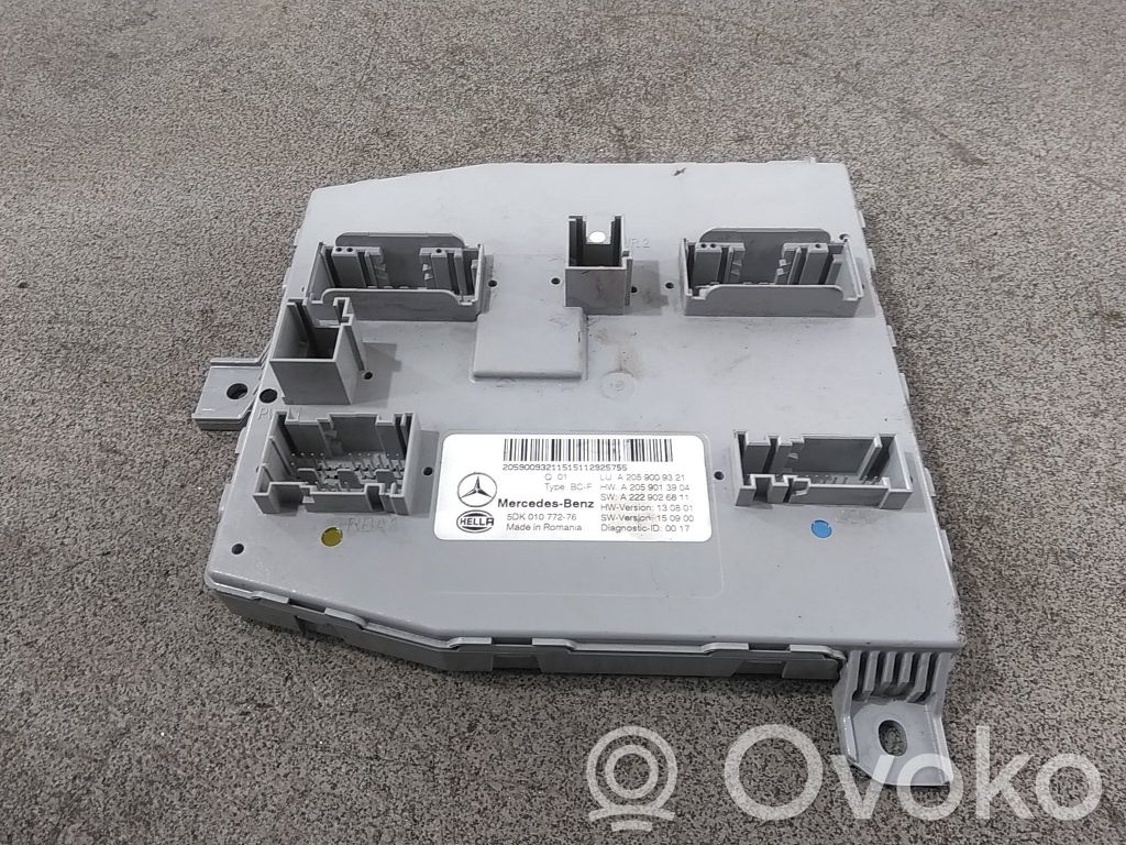 Mercedes-Benz C W205 Autres unités de commande / modules 
