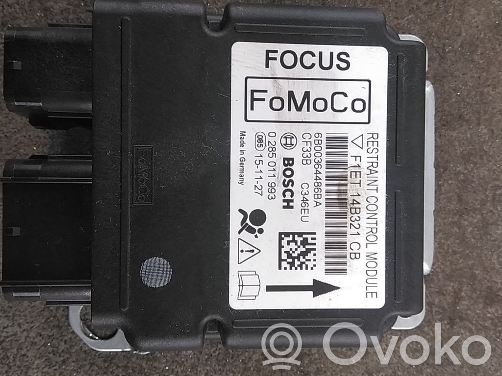 Ford Focus Airbag control unit/module 