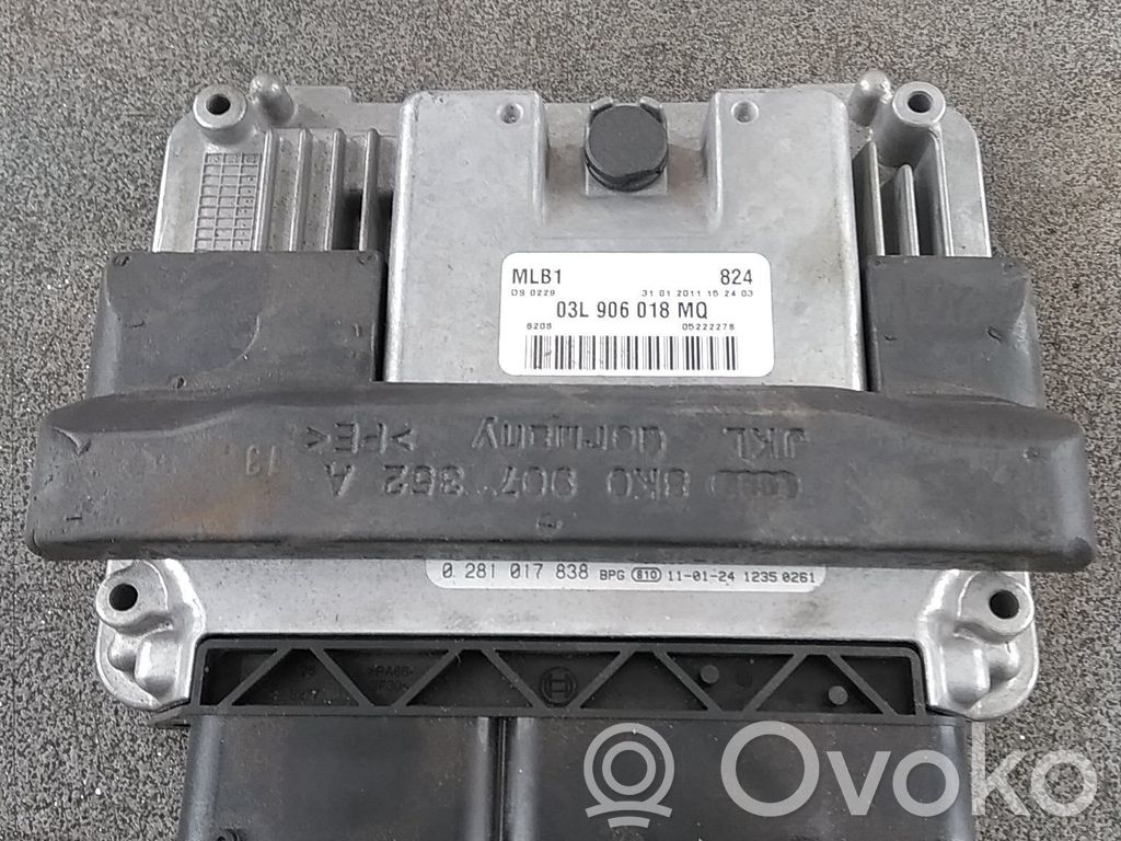 Audi Q5 SQ5 8R Engine control unit/module 