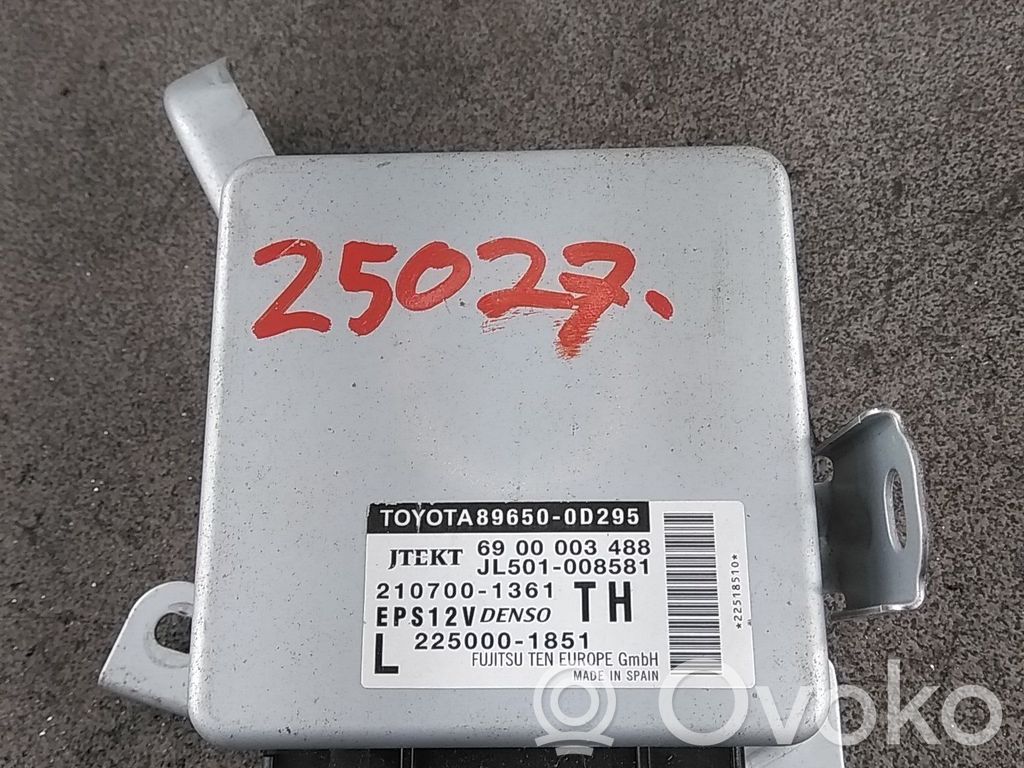 Toyota Yaris Power steering control unit/module 