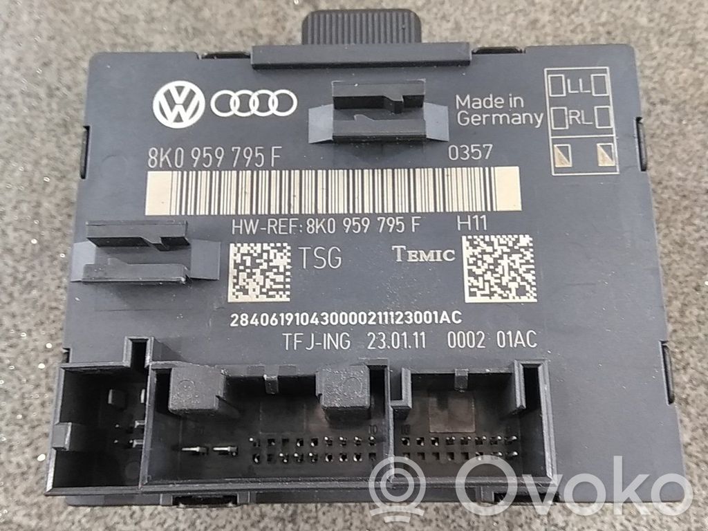 Audi Q5 SQ5 8R Module confort 