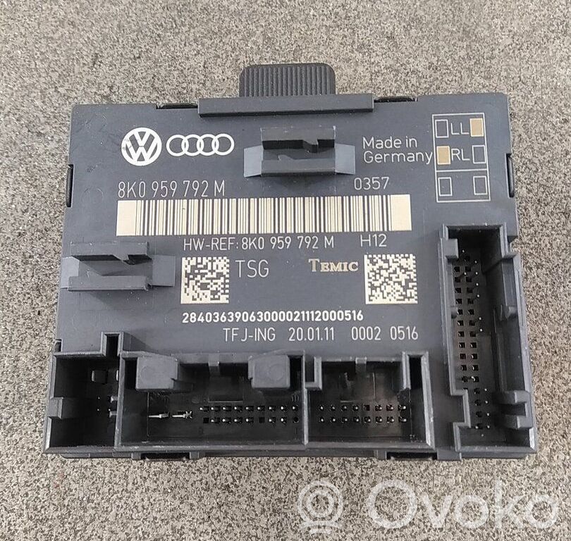 Audi Q5 SQ5 8R Module confort 